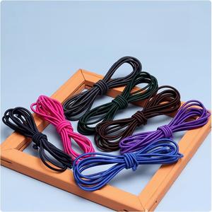 OEM Custom <span class=keywords><strong>Round</strong></span> Speckled Bungee <span class=keywords><strong>Cord</strong></span> Elástico 2mm 3mm 4mm 5mm com Linha Reflexiva para Lua Cadeira Mini Bungee - Product Image 2
