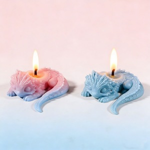3D Lizard <b>Candle</b> Silicone <b>Mold</b> Cartoon Salamander Shaped Ornament <b>Mold</b> For DIY <b>Candle</b> Making Kits - Product Image 3