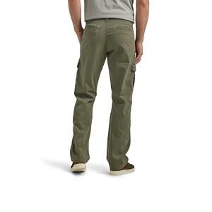 Pantalones Cargo rectos informales de talla grande para hombre, precio al por mayor, diseño personalizado, tejido elegante con múltiples bolsillos de Color sólido - Product Image 2