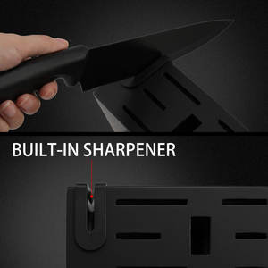 Juego de Cuchillos de Cocina con Bloque Organizador de Madera, Cuchillo de Cocina de Acero Inoxidable con Alto Contenido de Carbono, Cuchillos de Cocina con Mangos Ergonómicos - Product Image 5