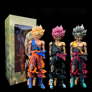 Figuras Son Goku 33cm Dragon Balls Z Anime Super Saiyan Acción Figma Modelo Muñeca Brinquedos Decoración Hogar Regalo de Navidad Juguete de coleccionista - Product Image 1