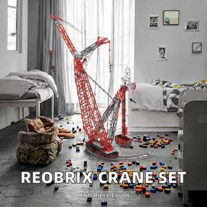 22028 Juego de Construcción de Grúa RC Súper Grande SK6000 de 40 Piezas, Bloques de Plástico ABS, Escala 1:80, <span class=keywords><strong>Edificios</strong></span> Electrónicos Educativos - Product Image 5