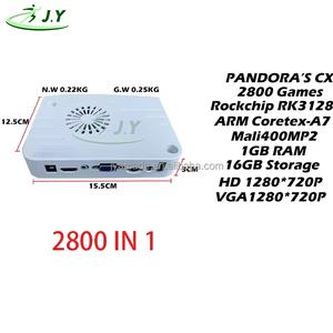 Consola de Juegos Arcade Pandora Saga Box con Joystick, Soporte en Español y Japonés, Plástico Multi para VGA CRT JAMMA Mainboard - Product Image 2