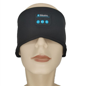 ยืดหยุ่น BT แถบคาดศีรษะ Sweatband ชุดนอน V5.0 ชุดหูฟังลําโพงไร้สายหูฟังกีฬาวิ่งหูฟังสเตอริโอ HD - Product Image 5