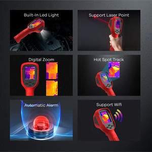 2.8" Display Auto Vehicle <strong>Night</strong> <strong>Vision</strong> Temperature <strong>Handheld</strong> Infrared Thermal Imager <strong>Camera</strong> with IP67 Protection 6 Color Palettes - Product Image 4