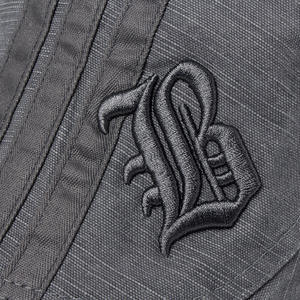 Berretto Classico Ricamato con Lettere, Elegante e Traspirante in Cotone Grigio, Cappelli Berretto Vintage per Uomo - Product Image 4