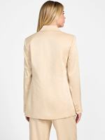Vêtements personnalisés de créateurs pour femmes, blazer décontracté et pantalon large pour femmes, costumes, 2 deux pièces, vente en gros, nouvelle collection 2025