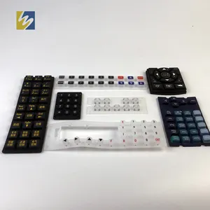 Custom Rubber Toetsenbord Knop Siliconen Rubber Toetsenbord Keycaps