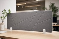 Écran de bureau insonorisant en PET, cloison acoustique pour postes de travail en open space