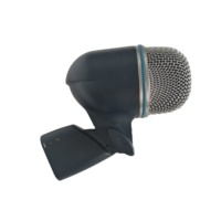Microphone de batterie dynamique en forme de cœur à basse fréquence pour les performances sur scène, le streaming en direct et l'enregistrement