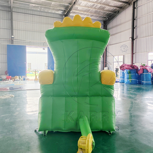 Parties Durable PVC Advertising Inflatables Influencer-Favorite Crown Inflatable Chair Large Inflatable Welcome Chair for Shops - Product Image 4
