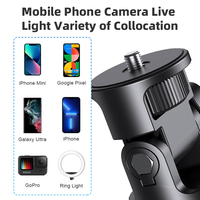 Vente en gros trépied de téléphone portable-trépied de selfie réglable pour la diffusion en direct, le vlogging et les voyages