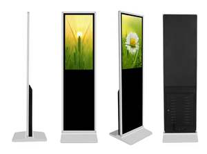 Pantalla Digital Interior de Gran Tamaño de 75 Pulgadas, 400 Nits, Kiosco Publicitario Comercial con Soporte de Pie - Product Image 2