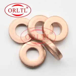 ORLTL FOOVC17506 Auto Injection Copper Washer F OOV C17 506 Thickness 3mm Brass Shim 7.1*15*3mm Copper Washer FOOV C17 506