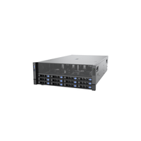 Serveur Barebone 4U à prise simple et 8 GPU, montable en rack, prend en charge deux processeurs Intel Xeon de 4e/5e génération et 10 GPU double largeur, 32 DDR5 en stock