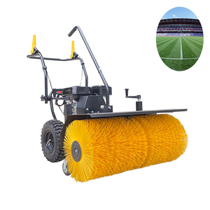 School Lawn Sanding Machine Snow Cleaning Road Dust Sweeper Artificial Grass 6.5hp Brushing Machine - Product Image 1