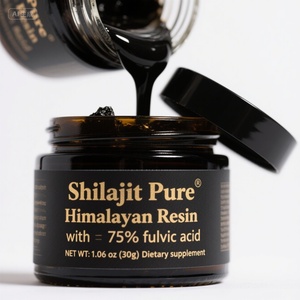 Cápsulas de Extracto de Shilajit Personalizadas de Alta Calidad ODM OEM, Polvo de Resina de Shilajit en Pasta en Botella - Product Image 1