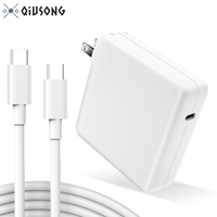 Adaptateur secteur pour ordinateur portable avec prise britannique 96W Type C 61W USB C 87W pour Apple Macbook Air Pro