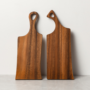 Factory Direct Delivery Available in Stock Solid Wooden Kitchen Sapele <strong>Walnut</strong> Chopping <strong>Block</strong> Wooden Tray Board - Product Image 3