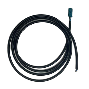 Kabel Sensor konektor 2-Pin, Harness kabel peralatan industri kabel listrik fleksibel hitam kustom untuk perangkat otomatisasi - Product Image 3