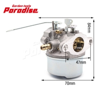 Kit de carburateur en promotion pour moteur Tecumseha 3HP 2 temps, remplace 640086A 632641 632552, pièces détachées pour souffleuse à neige Toro CCR1000