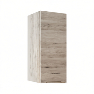 Meuble mural Talia 35x75x20 cm en chêne gris, rangement de cuisine droit - Product Image 3