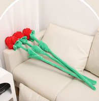 Bunga Mawar Motarium Warna-warni Lembut Isi Dakron - Dekorasi Buatan Tangan yang Dapat Dibentuk untuk Natal & Hari Valentine