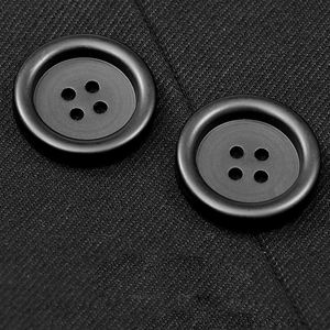 Boutons en corne noire à la mode en gros Boutons <span class=keywords><strong>de</strong></span> costume <span class=keywords><strong>de</strong></span> créateur <span class=keywords><strong>de</strong></span> couleur naturelle - Product Image 6