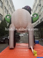 Grande tente gonflable de clown de nouvelle conception pour l'entrée de cirque, acrobaties, publicité, gonflables