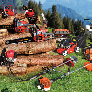 Trituratore d'erba industriale GS50P70, tosaerba a spinta manuale con motore a 4 tempi, cesto raccoglierba e manico telescopico - Product Image 6