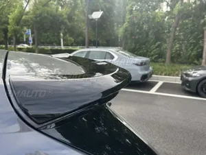 Pour BMW X1 U11 M Sport 2023 2024, kit carrosserie avec becquet arrière noir brillant, becquet de toit arrière pour BMW U11, accessoires de voiture, aileron de toit arrière - Product Image 3