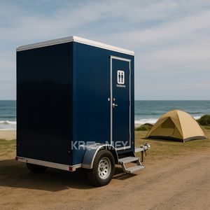 Toilettes mobiles 2025 pour adultes, portables, temporaires, avec douche - Product Image 5