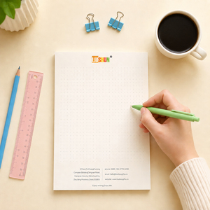 Blocco Note Promozionale con Logo Personalizzato, 50 Fogli Interni, <span class=keywords><strong>Dimensioni</strong></span> Flessibili, Opzioni di Stampa Multiple - Product Image 4