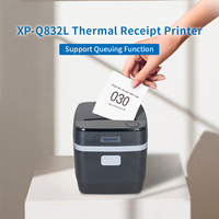 Xprinter XP-Q832L OEM Label Printer Bluetooth Pengiriman Label Printer Barcode Waybill 80Mm Thermal Printer