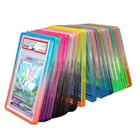 Protection antichoc transparente à paillettes dégradées pour cartes gradées (type PSA)