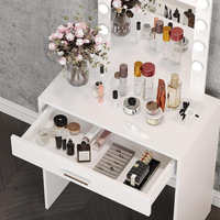 Panneau lumineux de studio photo transfrontalier, lampe de maquillage, ampoule, grand miroir, éclairage de chambre principale, luxe, petits espaces, style nordique