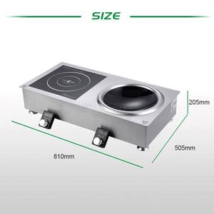 Haute Qualité Double Mélange Ce Cb 2 Zone De Cuisson Cuisinière Électrique Cuisinière À Induction - Product Image 3