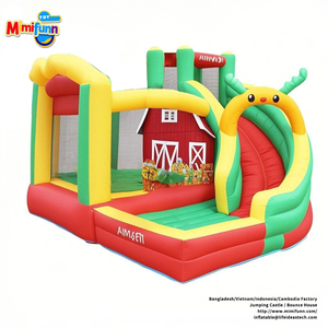 Commercial PVC Outdoor Adult Giant Inflatable Water <b>Slide</b> With Detachable Swimming <b>Pool</b> and Blower for Backyard Kids Party - Product Image 2