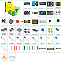 Kit de Démarrage Complet DIY Keyestudio pour Arduino (Sans Carte Maître Plus) Kit d'Apprentissage en Programmation