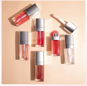 Töntes Lippenöl Lipgloss Lipgloss-Hersteller Großhandel heller Spiegel transparent nahrhaft nahrndes flüssiges Lipglow-Öl