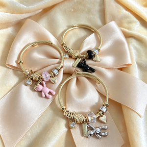 Nuovo Bracciale di Lusso da Donna <span class=keywords><strong>con</strong></span> <span class=keywords><strong>Ciondolo</strong></span> a Cuore, Elementi Cigno in Acciaio Inossidabile, Design Elegante per Signore - Product Image 6