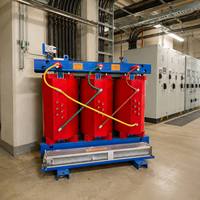 Station de recharge pour véhicules électriques BESS utilisant un transformateur de puissance de type sec à isolation en résine coulée haute efficacité SCB13 11kv 1000kva 1250kva