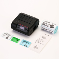 Harga Terbaik Printer Thermal Mini 203DPI 2-in-1 untuk Struk dan Label, Baterai Lithium 2500mAh, USB+ Stok Tersedia untuk Kios, Cetak Cepat