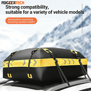 Portaequipajes <span class=keywords><strong>Plegable</strong></span> Impermeable para <span class=keywords><strong>Techo</strong></span> de Auto Feigeer Tech de 15 Pies Cúbicos con Ganchos para Puerta y Candado de Combinación, Compatible con Todos los Vehículos - Product Image 3