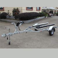 Remorque pour bateau à moteur, yacht, remorque pour bateau à pont en acier