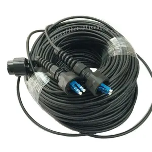 Outdoor Waterproof ODVA-LC Series Patch Cord Cable in Remote Radio unit (RRU) in The Radio Base Station System