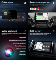 Adaptateur sans fil 2-en-1 CarPlay et Android Auto modèle C204, boîte multimédia de streaming automobile B-T Epro, dongle USB Car Play pour téléphone