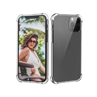 Coques de téléphone transparentes biodégradables de 1,5 mm, coques de téléphone vierges, coques arrière pour iPhone 18 14 15 16 17 Pro Plus