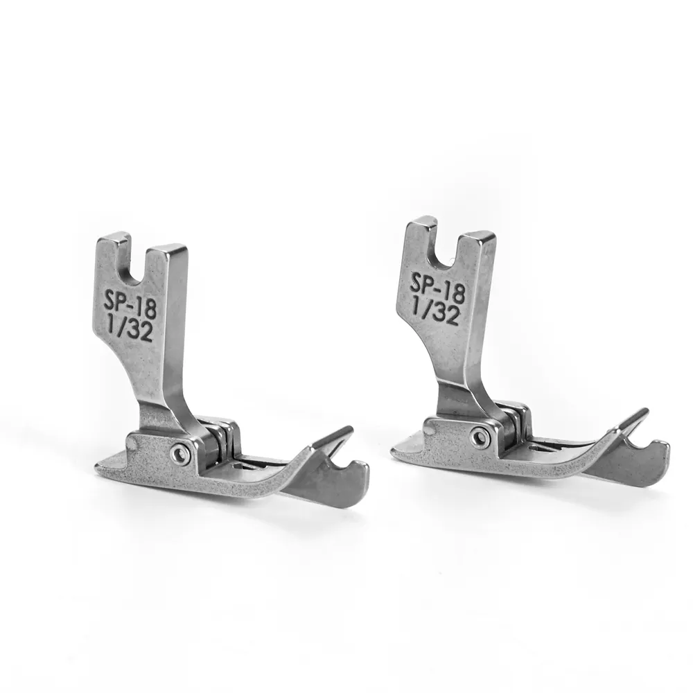 Accessoires de machine à coudre industrielle pied-de-biche DS-SP132 pièces de rechange en acier pour machine à coudre