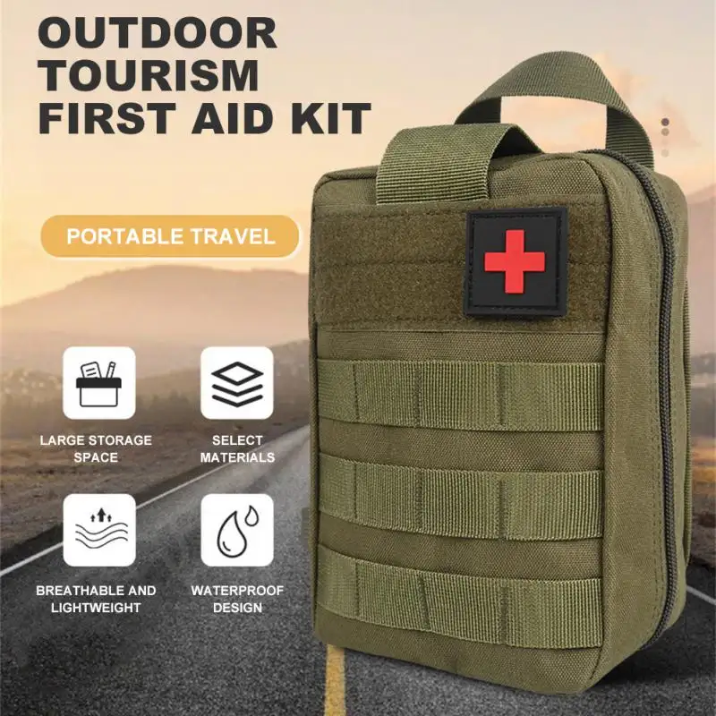 Bolsa de emergencia para uso en exteriores, Kit de primeros auxilios para médicos y enfermeras